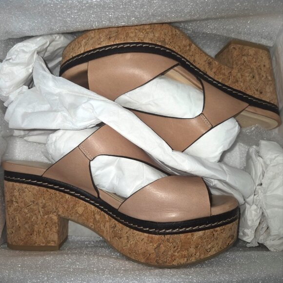 Jimmy Choo Nixie Cork slide on wedge sandals - Picture 5 of 10